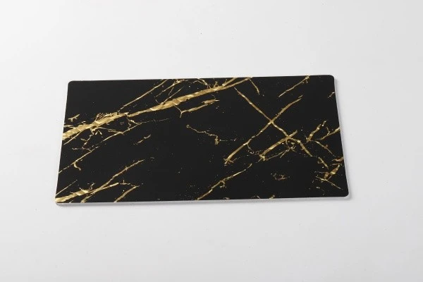 PVC UV Marble Sheet TV Wall Decoration